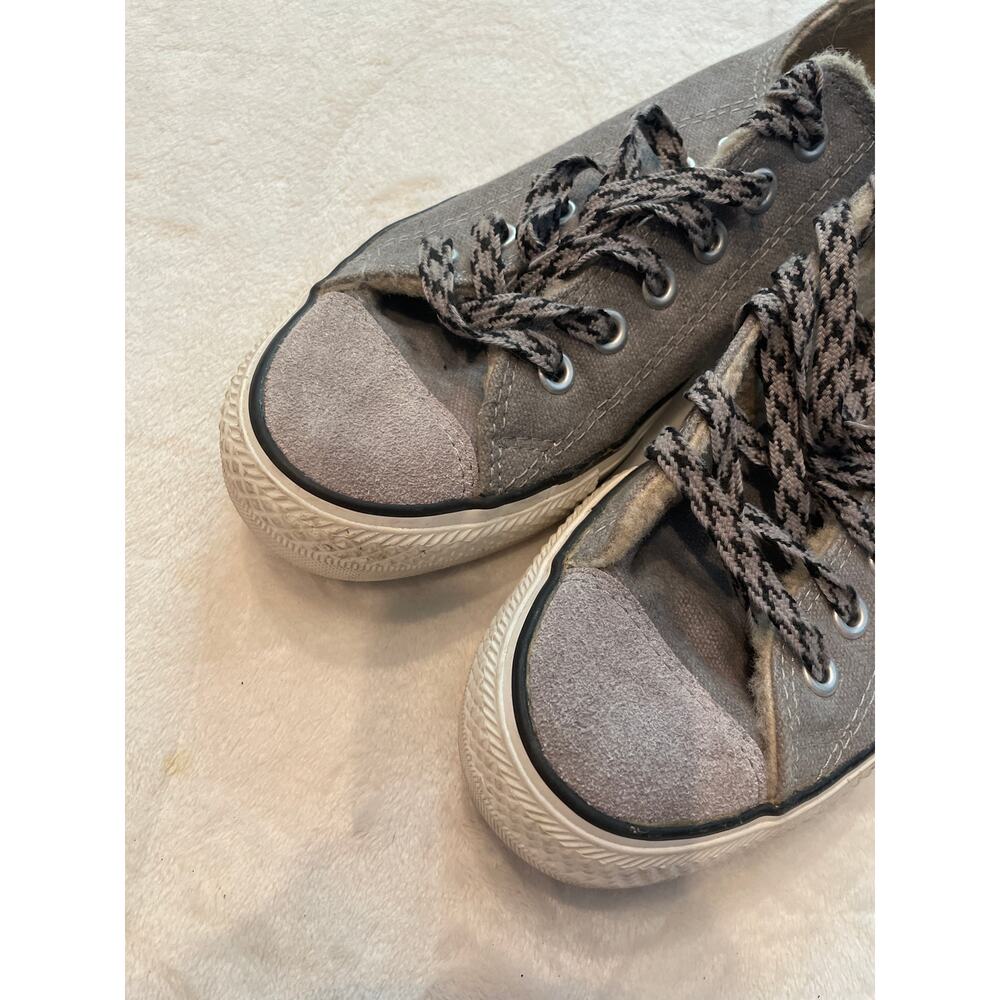 CONVERSE Women's Chuck Taylor Spec OX Sneakers Size 5 Grey Low Top Canvas - Picture 5 of 10